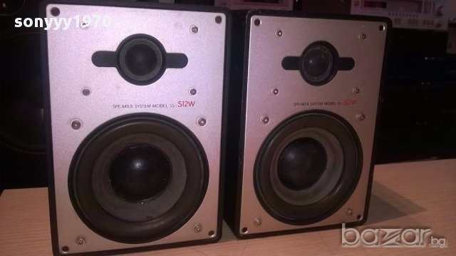 Aurex/toshiba ss-s12w 2х80watts/8ohms-22/15/12см-метални-внос швеицария, снимка 8 - Тонколони - 15655279
