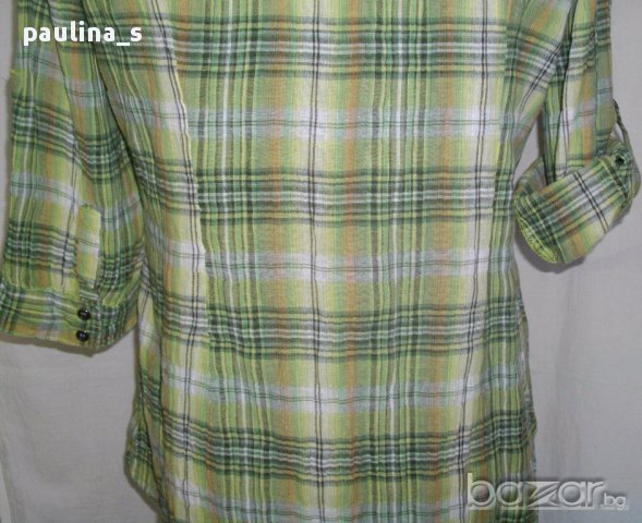 Туника тип риза от много фин индийски кенар ”Ze-Ze” concept plus size / голям размер , снимка 7 - Туники - 14700522