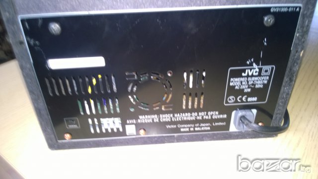 jvc sp-thbs7w-220v/30w-powered subwoofer-внос швеицария, снимка 16 - Тонколони - 8212176