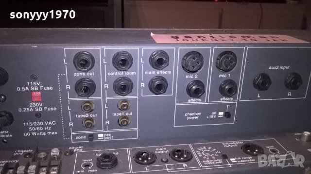 mixer & amplifier-profi-внос швеицария, снимка 13 - Ресийвъри, усилватели, смесителни пултове - 24059921