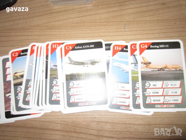 колекционерски карти самолети, снимка 2 - Други ценни предмети - 24600896