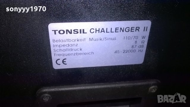 tonsil challenger ll 2x110w/8ohm-2бр внос швеицария, снимка 16 - Тонколони - 24078098