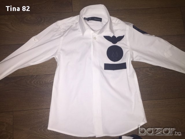 Dsquared детски дънки и риза 2016 год. Модел , снимка 2 - Детски панталони и дънки - 16886049