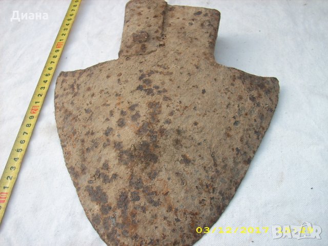 стар масивен кован лемиш , рало плуг , снимка 5 - Антикварни и старинни предмети - 22410143