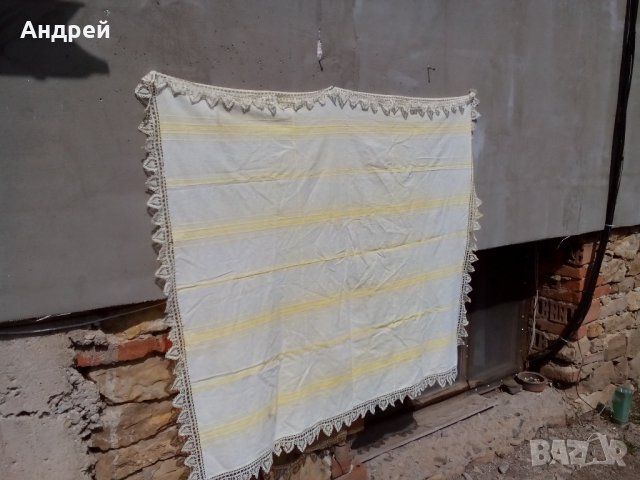 Старинна кенарена покривка, снимка 2 - Антикварни и старинни предмети - 22888415
