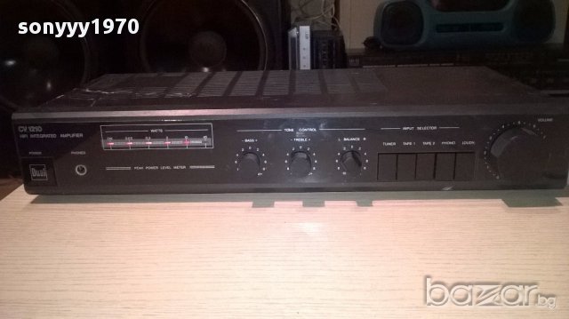 dual cv1210 amplifier-made in france-внос швеицария, снимка 4 - Ресийвъри, усилватели, смесителни пултове - 14211104