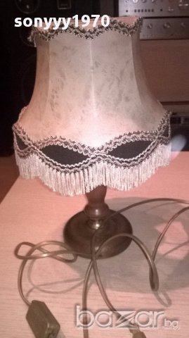 Sedis-made in germany-35х20см-ретро лампа-внос щвеицария, снимка 5 - Антикварни и старинни предмети - 17016829