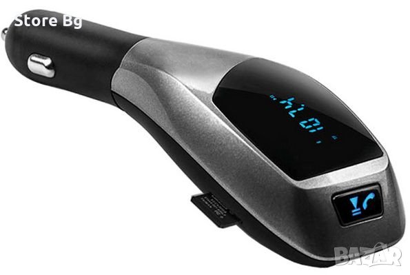 Автомобилен Bluetooth FM трансмитер Wireless Car Kit X6, снимка 3 - Аксесоари и консумативи - 24130529