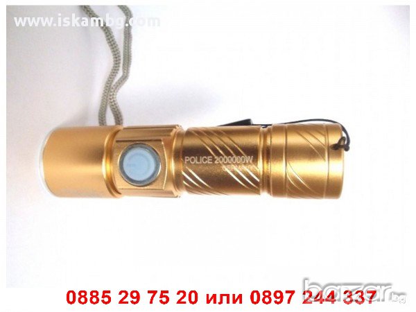 USB акумулаторен LED фенер - КОД 515, снимка 8 - Други стоки за дома - 12392308