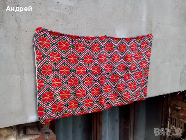 Старинен ковьор,покривка за стена #87, снимка 3 - Антикварни и старинни предмети - 25076678