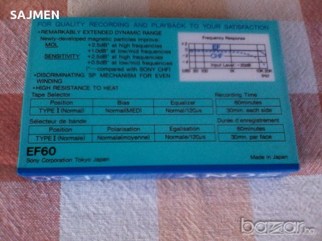 SONY EF60 аудио касети, снимка 7 - Други - 16374116