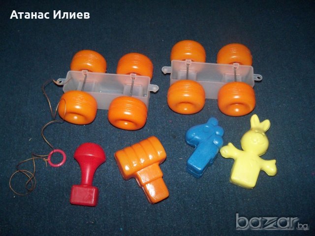 Голяма соц играчка пластмасово влакче, снимка 7 - Коли, камиони, мотори, писти - 19807976