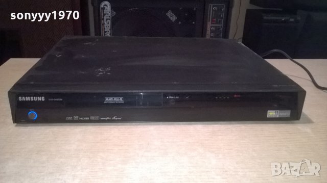samsung dvd sh-853m hdd & dvd 160gb/hdmi-внос англия, снимка 2 - Плейъри, домашно кино, прожектори - 22817642