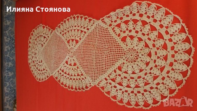 Плетени на една кука красоти каренца , снимка 3 - Гоблени - 22666164