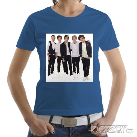 Уникални дамски тениски на One Direction! Поръчай тениска по твой дизайн, изпрати ни снимка!, снимка 6 - Тениски - 7100463
