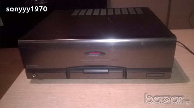 pioneer m-j200-power amplifier-made in japan-от швеицария, снимка 9 - Ресийвъри, усилватели, смесителни пултове - 19466074