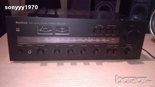 Sankyo src-4040 retro receiver-made in japan-280w-внос швеицария, снимка 3 - Ресийвъри, усилватели, смесителни пултове - 13166703