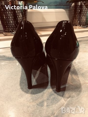 Черни класически обувки KENNEL&SCHMENGER,естествена кожа, снимка 4 - Дамски обувки на ток - 24676561