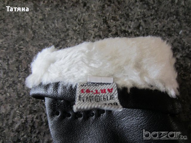 дам. ръкавици - кожени, снимка 2 - Шапки - 12054632