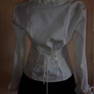 Бяла риза на Anne Fontaine THE KIMMY , снимка 10 - Ризи - 16624117