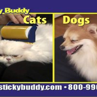0512 Миеща ролка за обиране на косми Sticky Buddy, снимка 7 - За кучета - 24814640