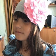 Кафява красива детска шапка с нежно цвете , снимка 10 - Шапки, шалове и ръкавици - 16856891