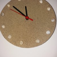 Часовник за стена ръчна изработка, снимка 4 - Стенни часовници - 25314253