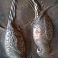 старо метално пано, снимка 2 - Антикварни и старинни предмети - 12535370