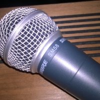shure 58-profi microphone-жичен микрофон-внос швеицария, снимка 2 - Микрофони - 22147913