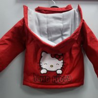 Разпродажба! Ново детско пролетно яке HELLO KITTY, снимка 5 - Бебешки якета и елеци - 24866860