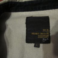 ► мъжка дънкова риза Henry choice със стилна и здрава материя размер L с капси , снимка 5 - Ризи - 9847220