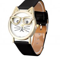 * ПРОМО 50% намаление * Дамски Часовник "Cute Cat", снимка 3 - Дамски - 16674817