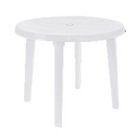 Пластмасова кръгла  маса, снимка 5 - Градински мебели, декорация  - 25608132