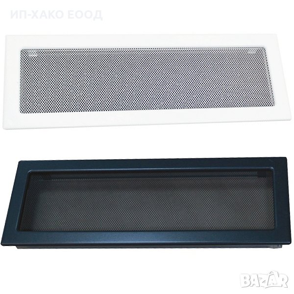 ВЕНТИЛАЦИОННА РЕШЕТКА ЗА КАМИНА С МОНТАЖНА РАМКА И МРЕЖА , снимка 1