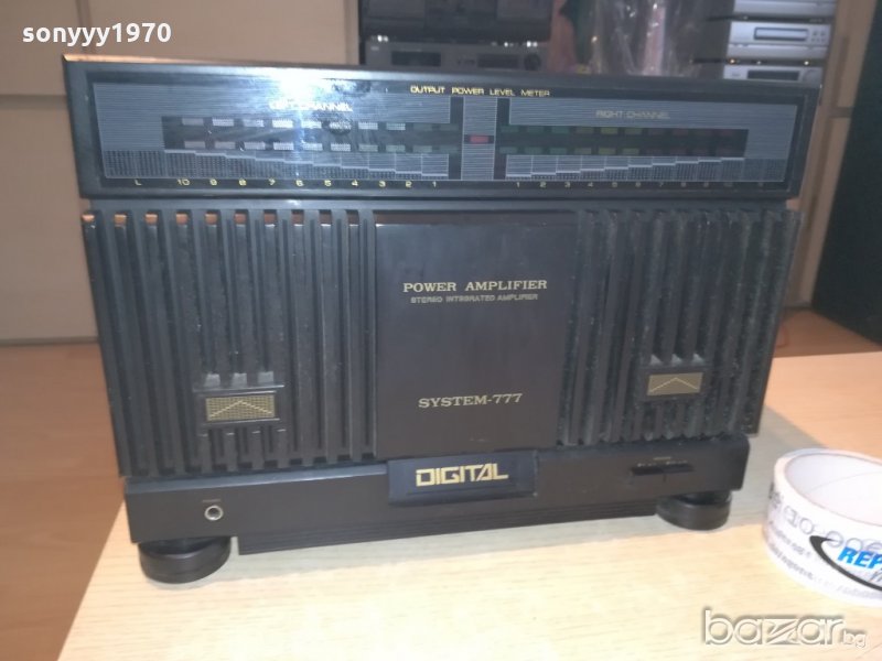 power amplifier system 777-внос швеицария, снимка 1
