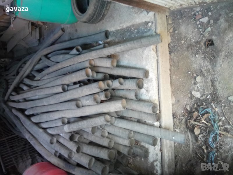 СПЕШНО !! 1 бр. напорна помпа и гумено-текстилни, оребрени маркучи Ф60,1000 м. , снимка 1