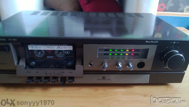 grundig deck-внос от швеицария, снимка 1