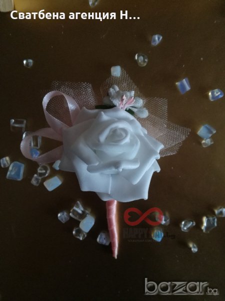 Сватбена бутониера за ревер Мария, снимка 1