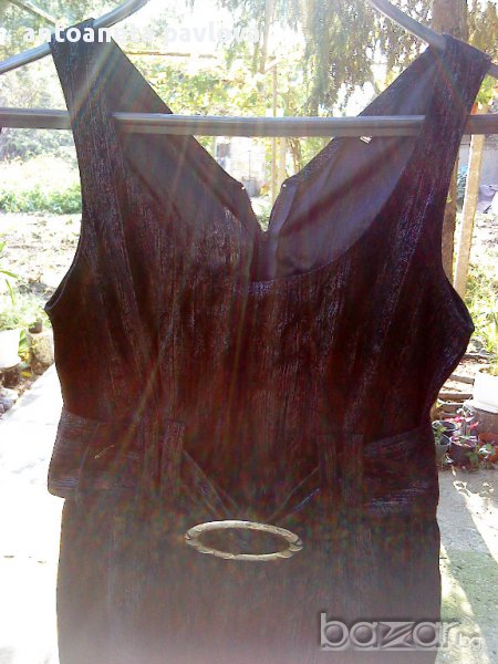 рокля с колан , снимка 1