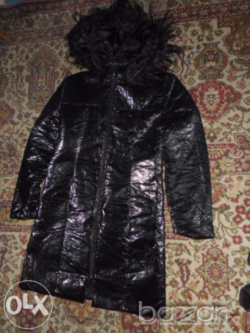 дълго яке  с качулка  и подарък , снимка 3 - Якета - 12012313