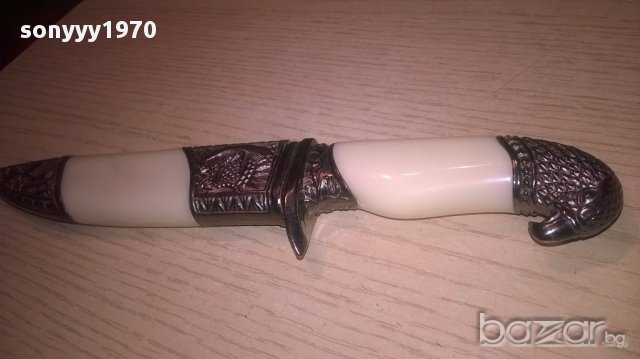 Красив и стилен нож с кания-21/4см-внос швеицария, снимка 10 - Антикварни и старинни предмети - 16095360