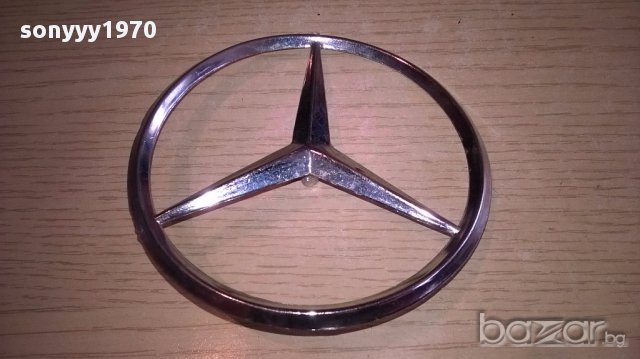 Mercedes-11.5см-метална емблема-внос швеицария, снимка 4 - Аксесоари и консумативи - 17775823