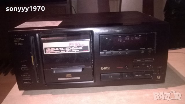pioneer pd-f706 mega changer 25+1 disc-внос швеицария, снимка 4 - Ресийвъри, усилватели, смесителни пултове - 23857182