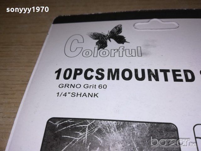 накраиници за дрелка-10бр-камък/шмиргел-нови, снимка 17 - Други инструменти - 20800818