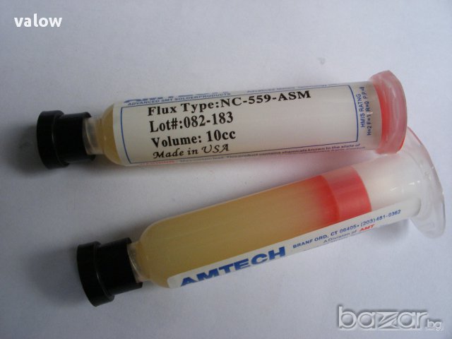 Amtech Nc-559-asm Професионална flux флюс паста за запояване, снимка 2 - Други инструменти - 9863671