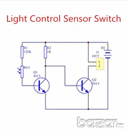 DIY Светлинни контролни сензори Фоточувствителен индукционен превключвател, снимка 3 - Друга електроника - 20777300