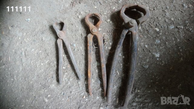 Клещи Ковани стари, снимка 4 - Други ценни предмети - 18895046
