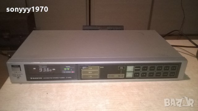sanyo jt-440l stereo tuner-внос швеция, снимка 2 - Ресийвъри, усилватели, смесителни пултове - 25414647
