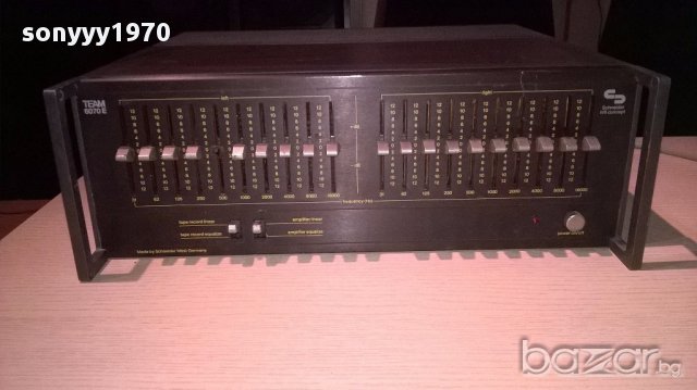 schneider team-6070e hi-fi-made in germany-внос швеицария, снимка 8 - Ресийвъри, усилватели, смесителни пултове - 12712607