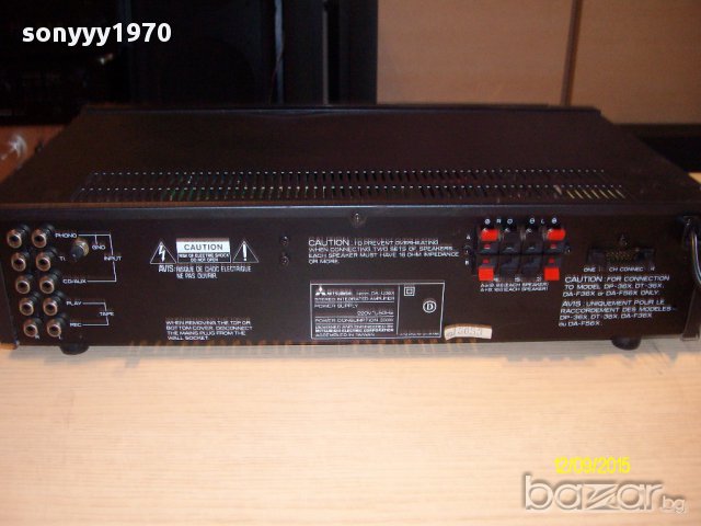 mitsubishi da-u36x-stereo amplifier-внос швеицария, снимка 10 - Ресийвъри, усилватели, смесителни пултове - 11867539